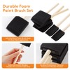 120 Pcs Foam Paint Brushes, 2 Inch Foam Brush for