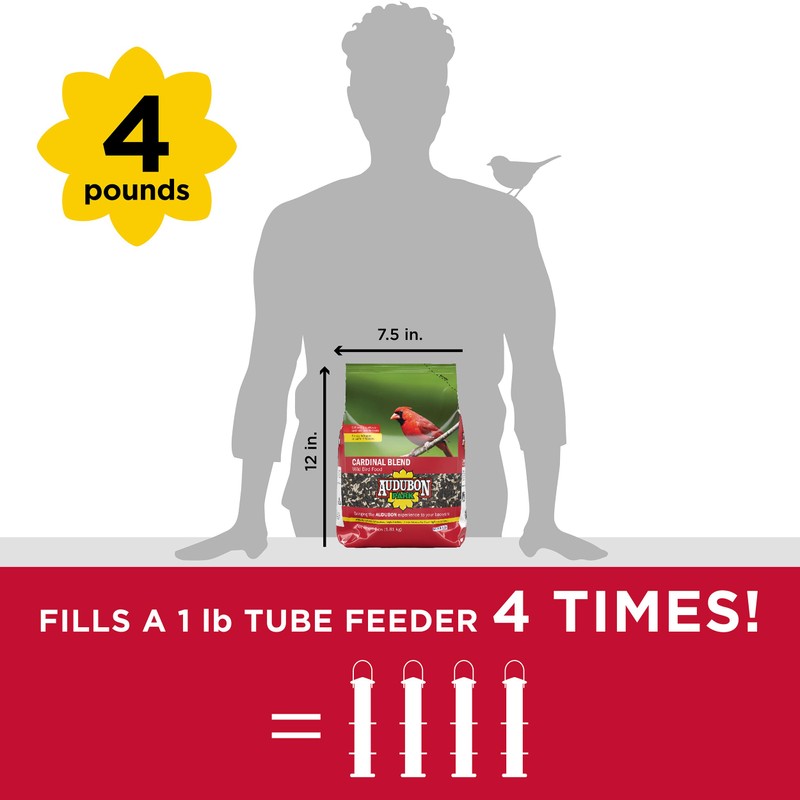 Audubon Park Cardinal Blend Wild Bird Food, Cardinal Bird Seed
