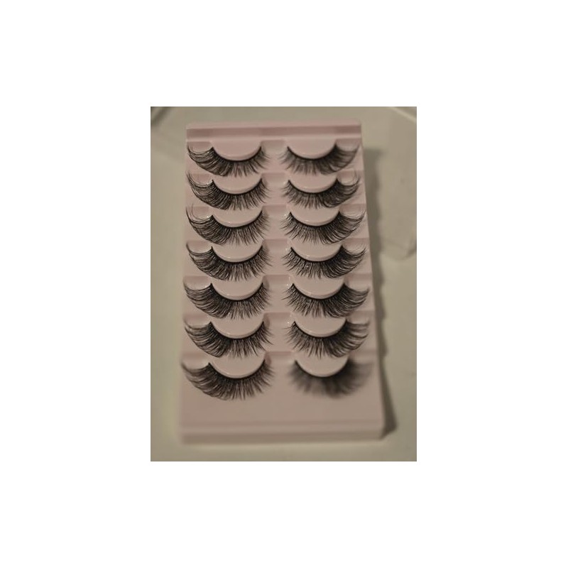 7 Pairs Foxy Cat Eye 3D Faux Mink Lashes –