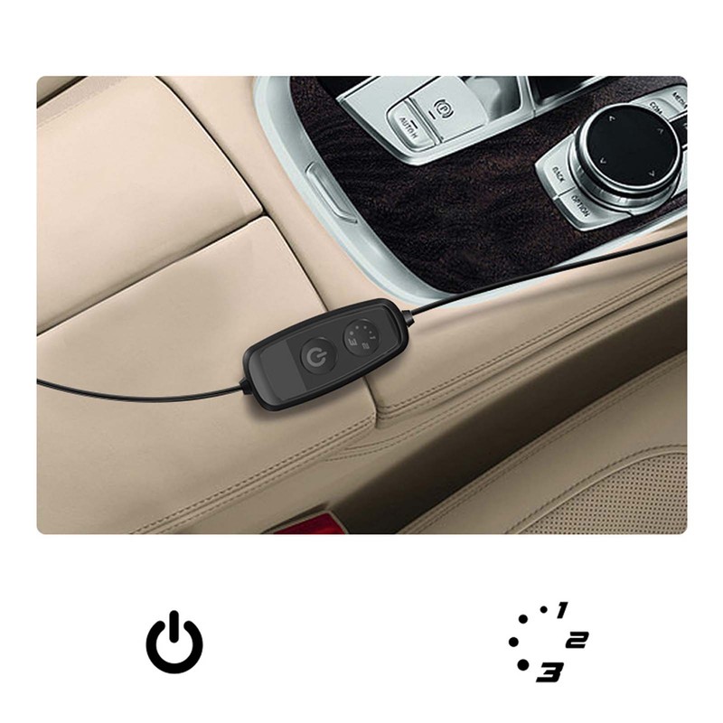 Car Seat Ventilation Fan USB Cooling Fan Air Circulation Electric