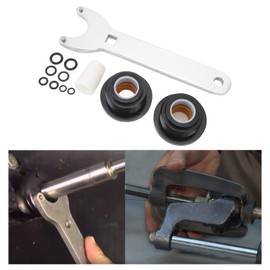 Hydraulic Cylinder Gasket Kit with Pin Wrench - Compatible with Seastar Steering System Fits HC5345, HC5340, HC5341, HC5342, HC5343, HC5344, HC5346, HC5347, HC5348