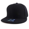 Trendy Apparel Shop Plain High Profile Flat Bill Snapback Baseball
