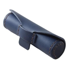 Mini Bolsa De Lápiz Labial De Pu, Práctica Y Azul