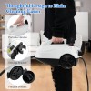 Costway 1800W Multi-Purpose Steam Cleaner with Trigger Lock Wheels &