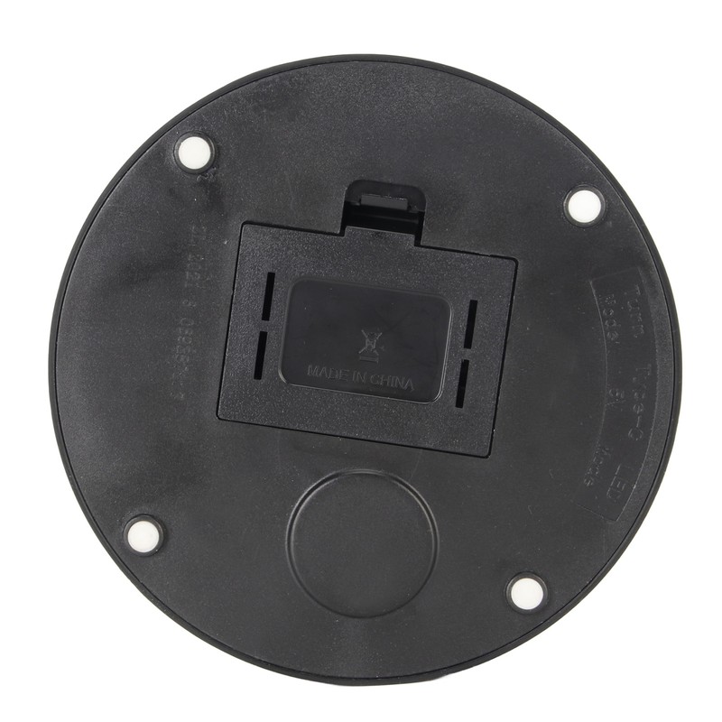 LED Rotating Display Base Black 360 Degrees 80s Circle Battery
