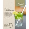 Mank Paper Drinking Straws, Paper Straws, Environmentally Friendly, Robust and