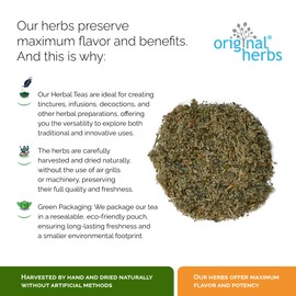 POLPALA TEA, (AERVA LANATA) - 100% Pure & Natural, Wild-Crafted, Loose Leaf Mountain Knotgrass Tea - 30g Original Herbs Herbal Tea