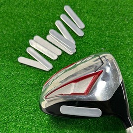 Golf lead tape iron driver putter head weight adjustment 3g lead tape - 10 sheets 2ea