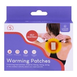 Living Today Soft Self Heating Warming Patches (5 Pieces)