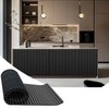 94.5 x 23.6 in Acoustic Wood Wall Panels,3D Flexible Soundproof