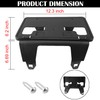 License Plate Frame Compatible with F250 F350 Super Duty 2023