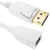 BeMatik - Mini DisplayPort Female to Male DisplayPort Cable 1m