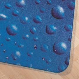 Floortex 48" x 36" Floor Mat with Drops Photo Design