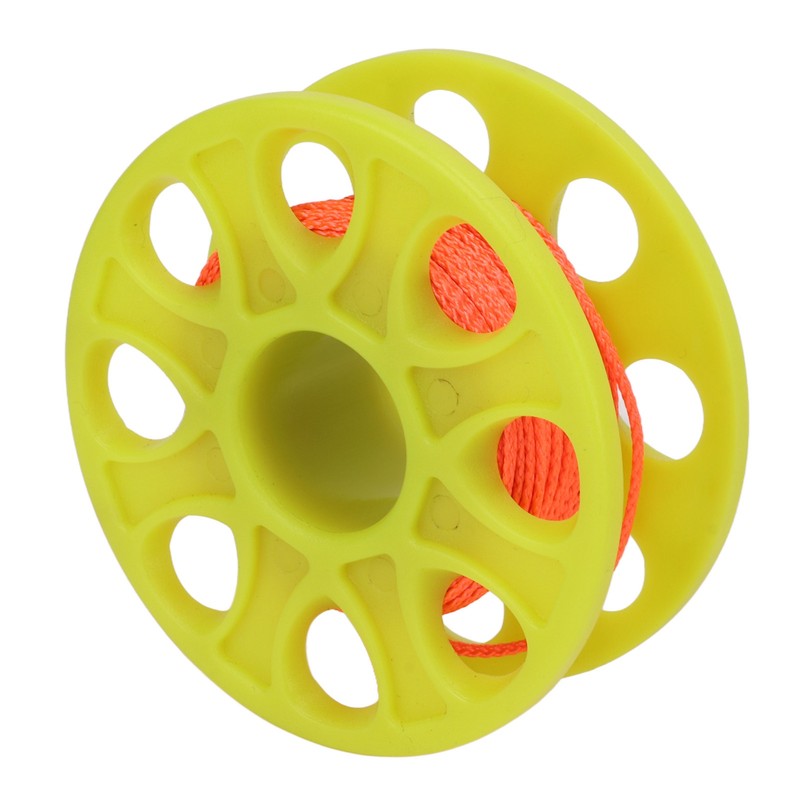 18m Dive Reel Finger Spool Scuba Diving Plastic Reel with