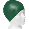 Swim Research Durable Solid Latex Swim Cap (Green-3PK)
