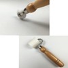 BDHI 2pcs Wallpaper Seam Roller Wallpaper Decorating Roller Flat Pressure