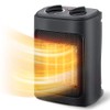 Space Heater, 1500W Electric Heaters Indoor Portable with Thermostat, PTC