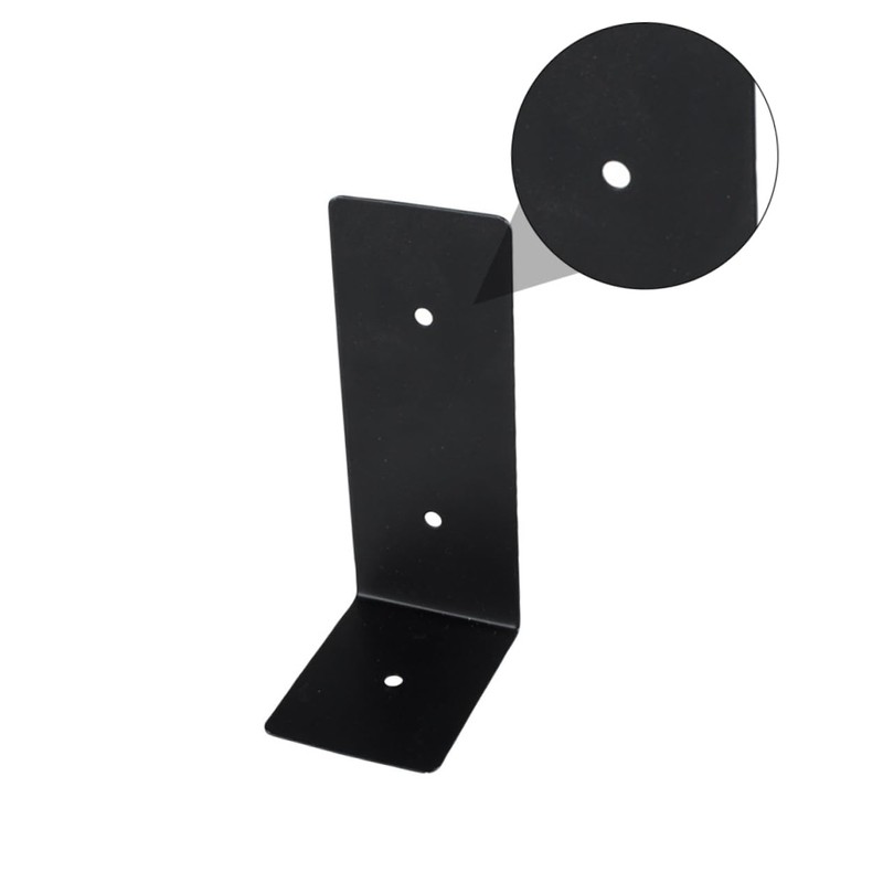 COHEALI 4Pcs Heavy Duty Shape Iron Brackets for Floating Shelves