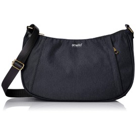 Anello Grande GT-T0474 Shoulder Bag, Black