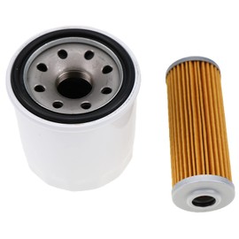 DVPARTS Kit de filtro de combustible y aceite M806418 MIU804763 M801101 para John Deere 1023E 1025R 1026R 2305 2320 755 855 HPX Diesel Gator X495 X744 X595 X740 X740 X740 48 14 35 355D 430 F935 F912 F925 GX355 1420