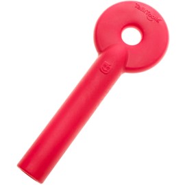 TalkTools - Tubo para mordedura, herramienta profesional de terapia de motor oral para masticar y fuerza de mandíbula, colocación oral y terapia de alimentación para niños y adultos, color rojo