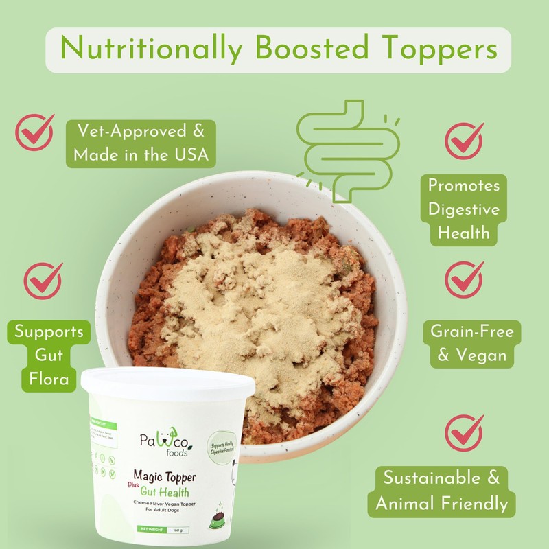 PawCo Magic Topper Gut Health - Dog Topper for Digestion