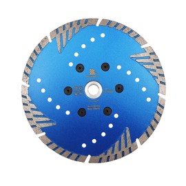 Diamond Granite Cutting Blade 7"- BRSCHNITT Diamond Saw Blade Cut Concrete,Ceramic Porcelain Tile,Granite,Marble,Masonry,Paver,Quartz Disc 5/8-11 Thread