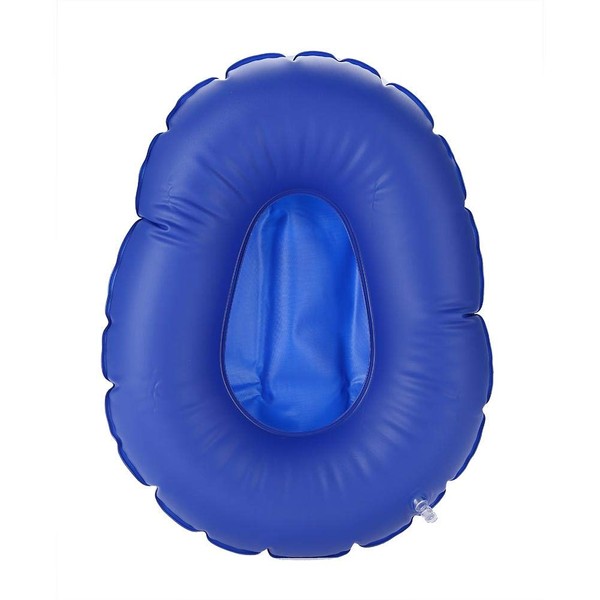 Inflatable Pillow for Sitting, Professioan Air Inflation Orthopaedic Ring Pillow, Ultralight Travel Pillow for Relief of Hemorrhoid Pain Tailbbone Relax