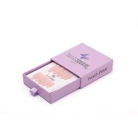 Image Square Beauty Press-On Nails (Peach Petal, Long)