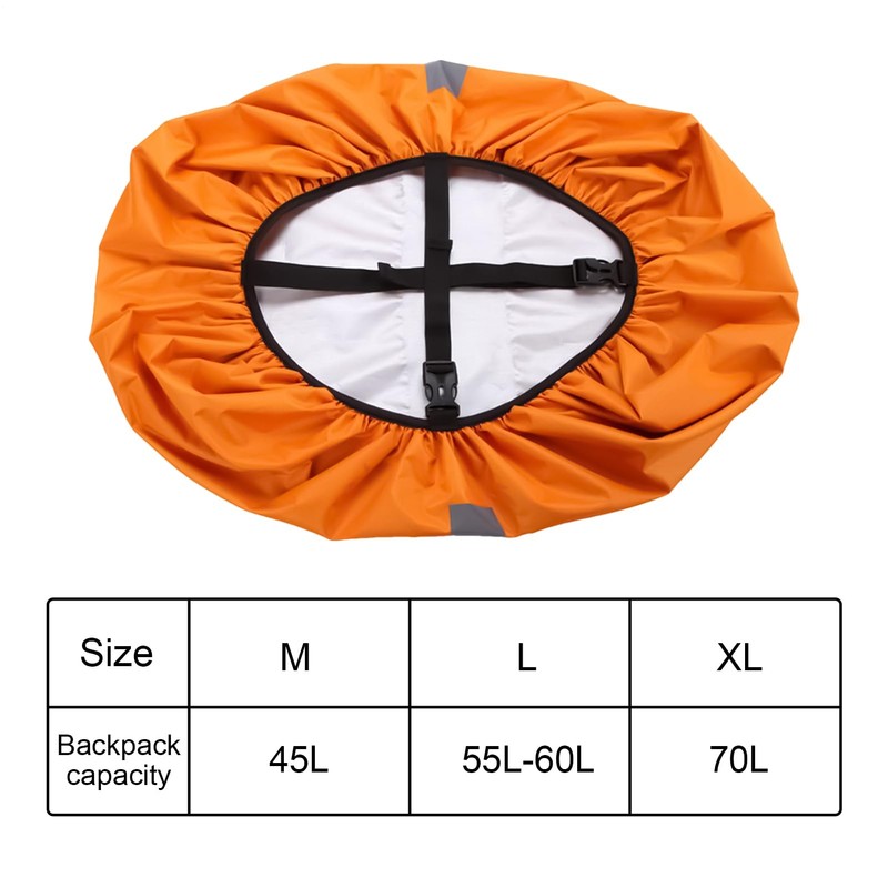 Backpack Rain Cover,Back Pack Raincover - Portable Reflective Protective Rain
