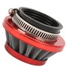 Carburetor Air Filter Adapter Red Replacement for 23cc 33cc 43cc