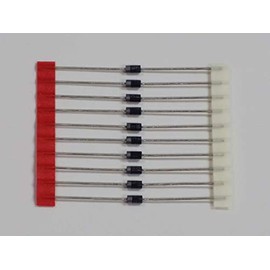 General Rectifier Diodes 1N4007 [RoHS] 1000V 1A LED Breakage Prevention for Electrical Work etc. (Set of 10)