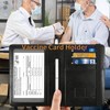 Passport Case and CDC Vaccine Card Holder Combo, Skull Skeleton