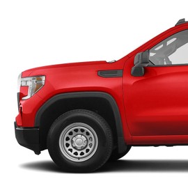 VLINCAR Front Fender Flare Compatible with GMC Sierra 1500 2019 2020 2021 2022 2023 2024 Wheel Opening Flare Molding Arch Trim Left Driver Side LH 84492973 GM1290265