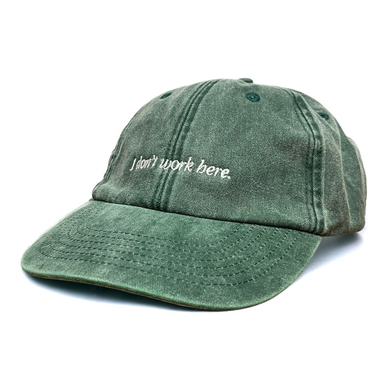 Vivian Flytrap Unisex I Don't Work Here Washed Embroidered Dad