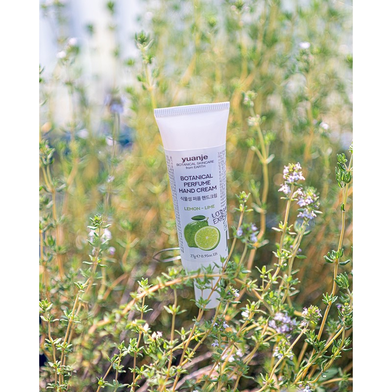 Yuanjae Shea Butter Hand Cream Lemon Lime, 27g, 1 piece