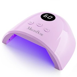 MelodySusie - Lámpara de uñas UV, luz UV Plus30F para uñas de gel, secador de uñas LED con 3 temporizadores, sensor inteligente, pantalla LCD, esmalte de uñas de gel de curado rápido, herramientas de
