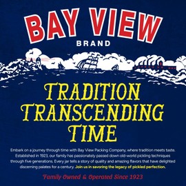 Bay View Brand Gourmet Pickled Pork Hocks (34oz)