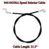 Wanotine 946-04396A Speed Selector Cable for MTD 746-04396 746-04396A, Fits