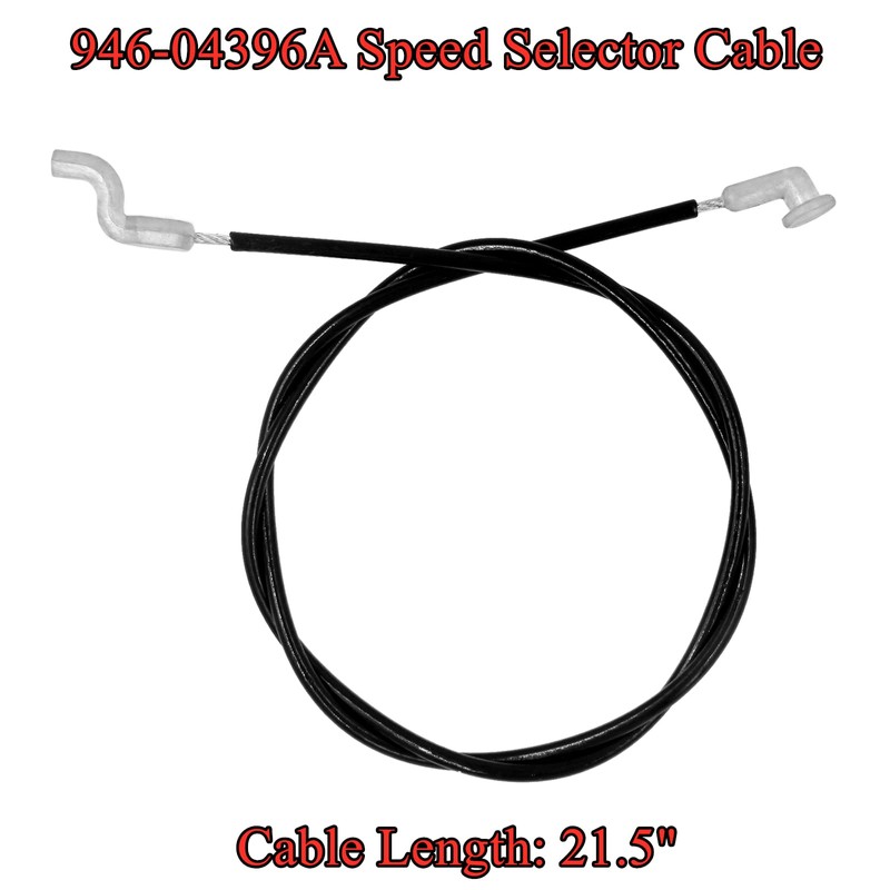 Wanotine 946-04396A Speed Selector Cable for MTD 746-04396 746-04396A, Fits