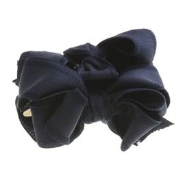 VingTAINE H7253-NY Basic Mini Ribbon Hair Clip Bow Hair Clip Ribbon Vance
