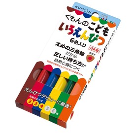 Kumon Publishing Pencil for Children, 6 Colors, SE-23, Entrance Exam, Drawing, Coloring