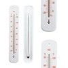 Wall Thermometer 215mm - Colour Coded Room Thermometer - Made