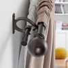 Kemmie 1" Classic Window Curtain Rod with Round & Barrel