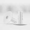 Single Feed-Through Bushing, White, Pack of 100