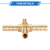 VekAuto 1 Pcs Cross Barb Fitting, Universal for Car