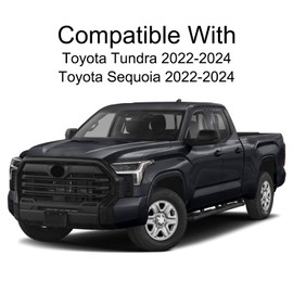 Driver Side Mirror Replacement for Toyota Tundra Sequoia 2022 2023 2024 2025 with BSD Heated Left Side View Mirror Glass