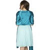 BlackButterfly Satin Shawl Bridesmaid Wedding Wrap Scarf (Teal Blue)