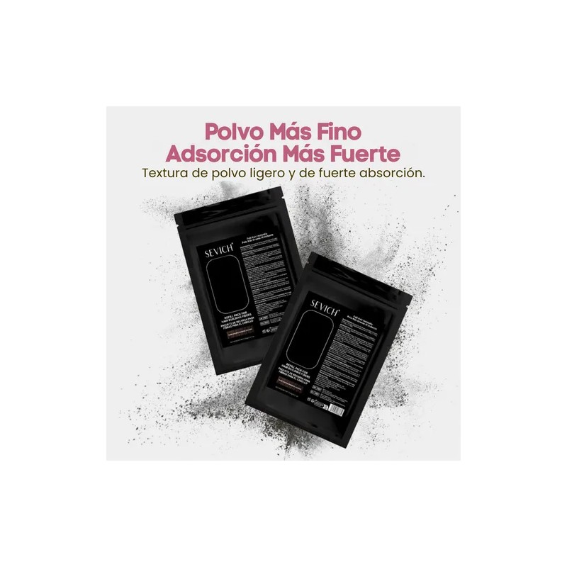 Sevich Micro Fibras Naturales 100g Sustituto Cabello Full