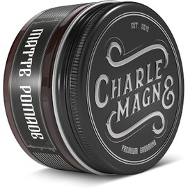 Charlemagne Matte Pomade - Matte Hair Pomade Men - Hair Wax for Men Matte Finish - Developed by Barbers, Made in Germany - 100 ml Hair Pomade - Hair Cream Men Styling Cream